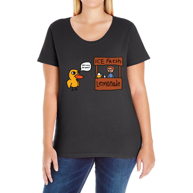 Lemonade Stand Got Any Grapes Family Ladies Curvy T-Shirt by RichardSecker | Artistshot