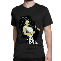 The Girl With The Sax Classic T-shirt | Artistshot