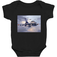 F16 Fighting Falcon Baby Bodysuit | Artistshot