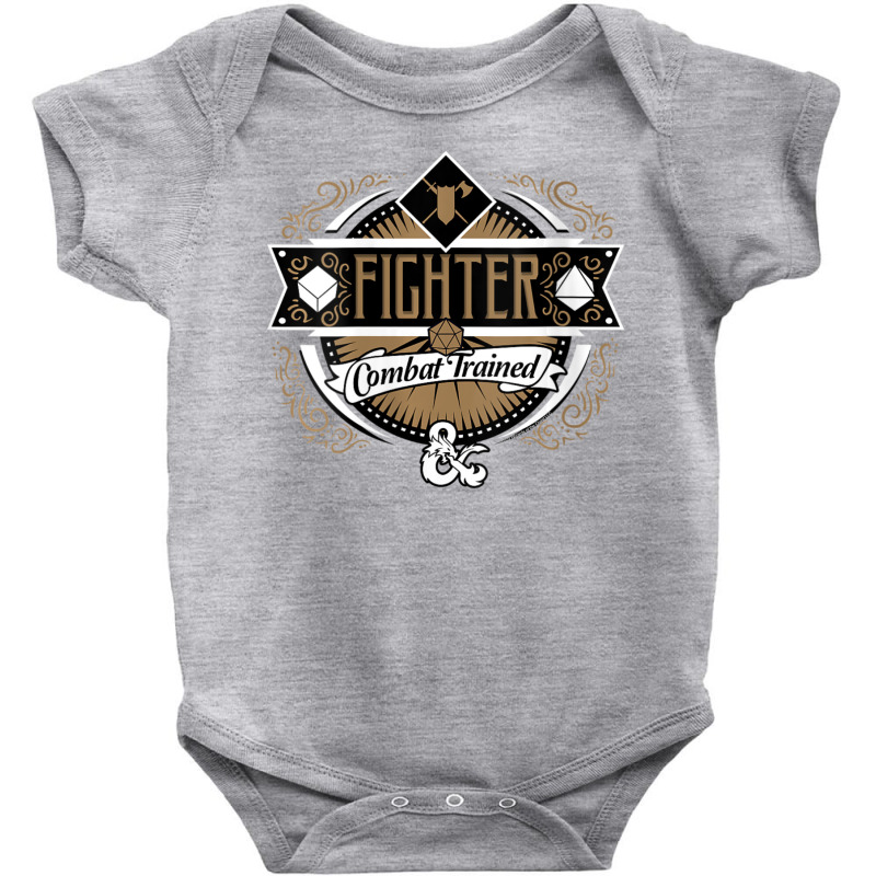 Womens Dungeons & Dragons Fighter Combat Trained V-neck Baby Bodysuit by hotoancuong | Artistshot