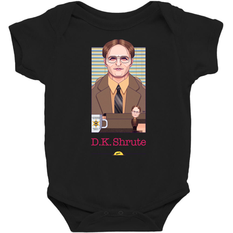 Schrute Baby Bodysuit by atereabag | Artistshot