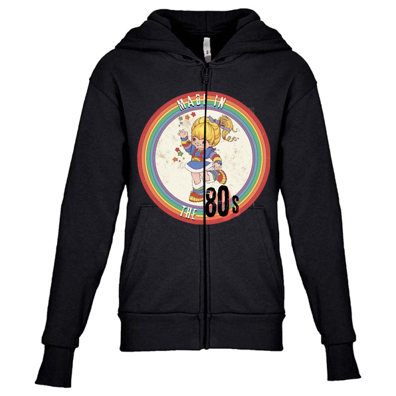 Rainbow Brite, Made In The 80s Youth Zipper Hoodie by Kenruhaea79 | Artistshot