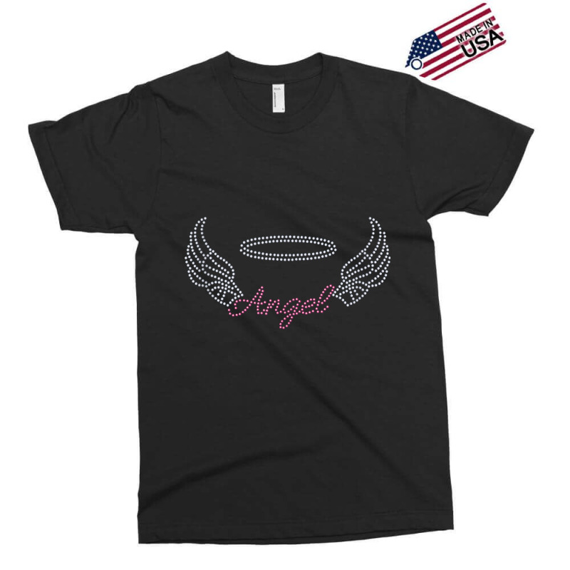 Angel With Wings Bling Rhinestone Diamante Embellished Tank Top Exclusive T-shirt by cm-arts | Artistshot