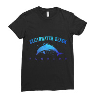 Clearwater Beach Florida Dolphin Lover Scuba Diving Vacation T Shirt Ladies Fitted T-shirt | Artistshot