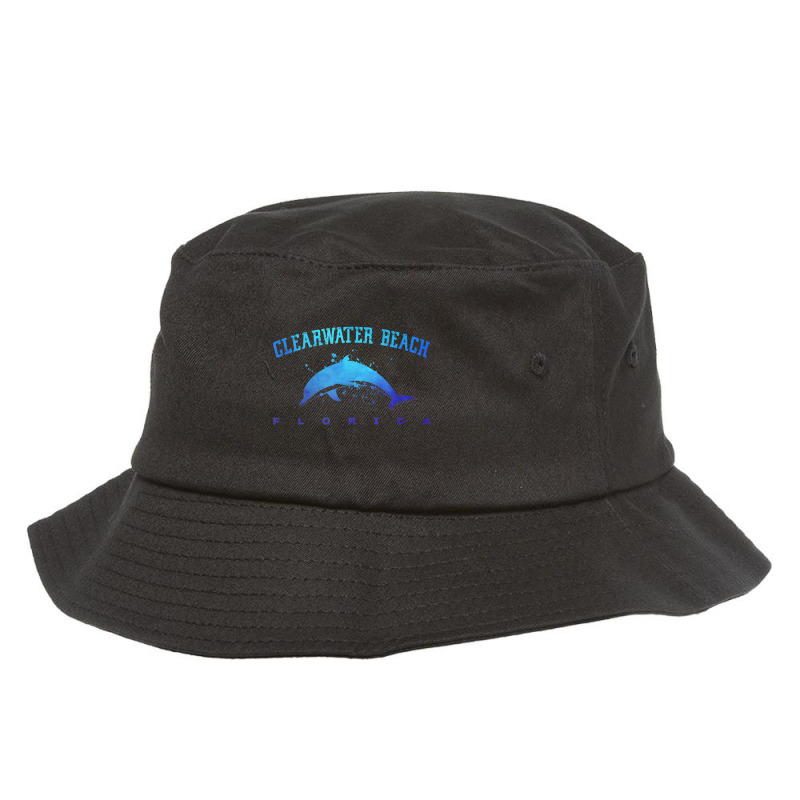 Clearwater Beach Florida Dolphin Lover Scuba Diving Vacation T Shirt Bucket Hat by cm-arts | Artistshot