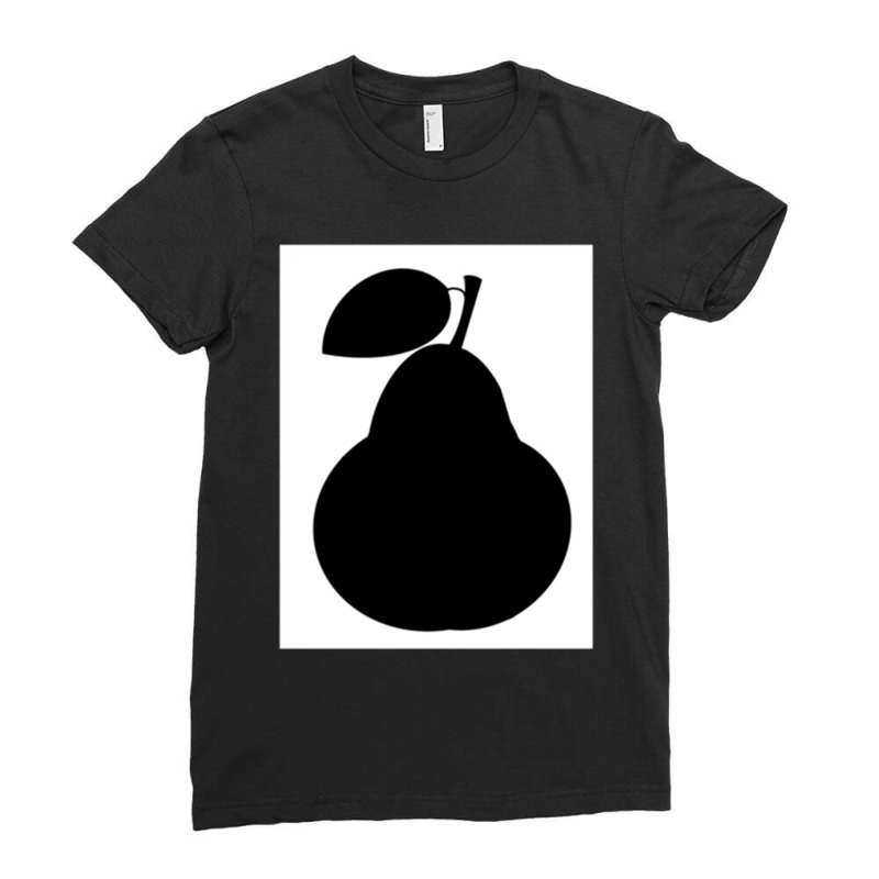 Pearphone Ladies Fitted T-Shirt by DAVIDMORRIS | Artistshot