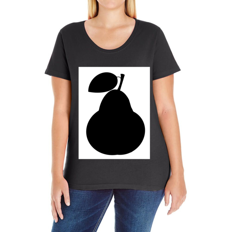 Pearphone Ladies Curvy T-Shirt by DAVIDMORRIS | Artistshot