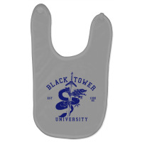 Black Tower University Baby Bibs | Artistshot