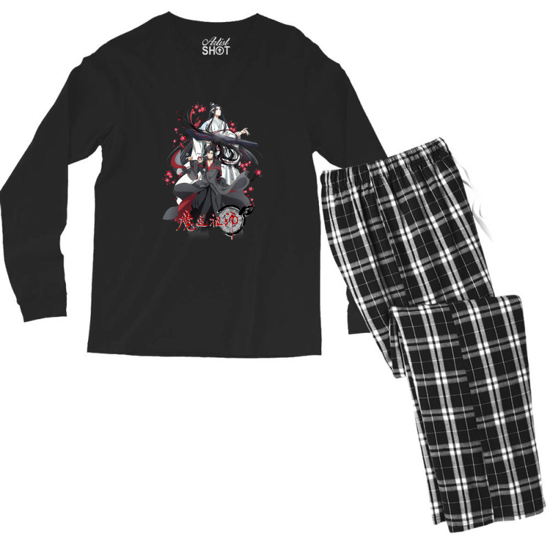 Lan Wangji And Wei Ying - Mo Dao Zu Shi - Grandmaster Of Demonic Culti Men's Long Sleeve Pajama Set | Artistshot