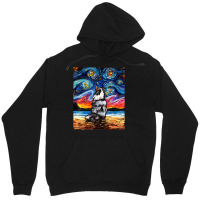 Merle Shetland Sheepdog Sheltie Starry Night By Aja Unisex Hoodie | Artistshot