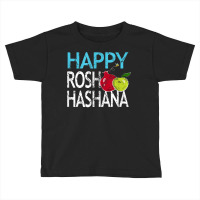 Shana Tova Gift Jewish Happy Rosh Hashanah Holiday Vintage T Shirt Toddler T-shirt | Artistshot