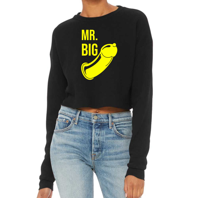 Mr Big Cock Cropped Sweater | Artistshot