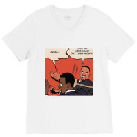 Will Smith Slap V-neck Tee | Artistshot