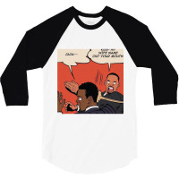 Will Smith Slap 3/4 Sleeve Shirt | Artistshot