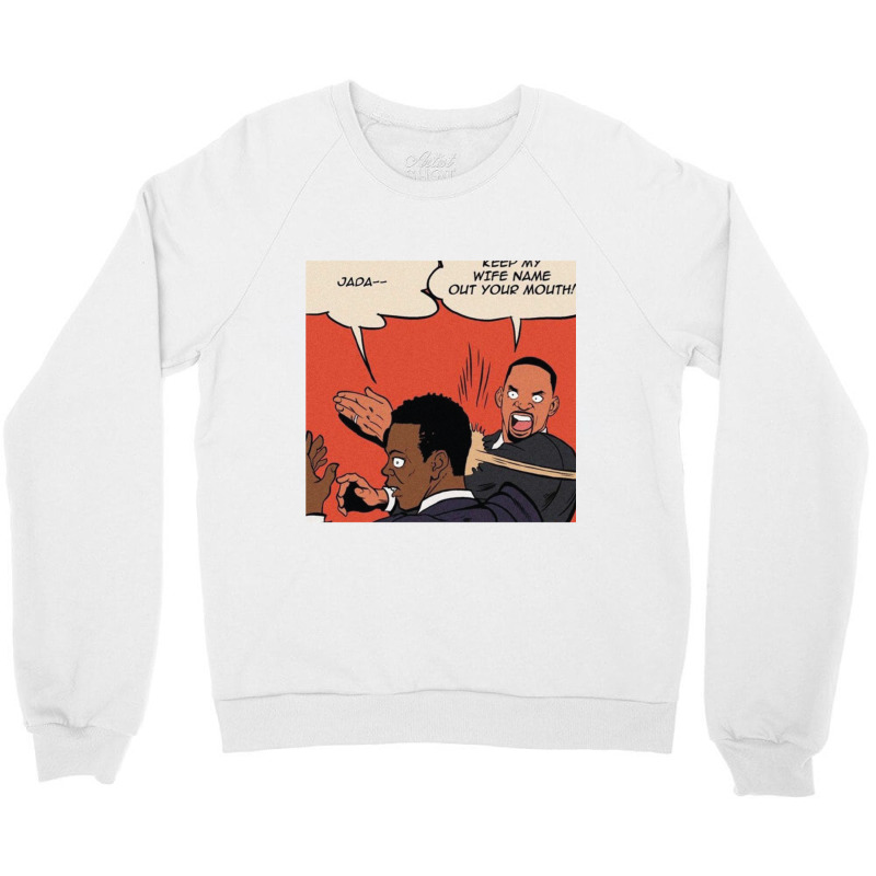 Will Smith Slap Crewneck Sweatshirt | Artistshot