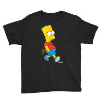 The Simpsons Bart Simpson With Slingshot Tank Top Youth Tee | Artistshot