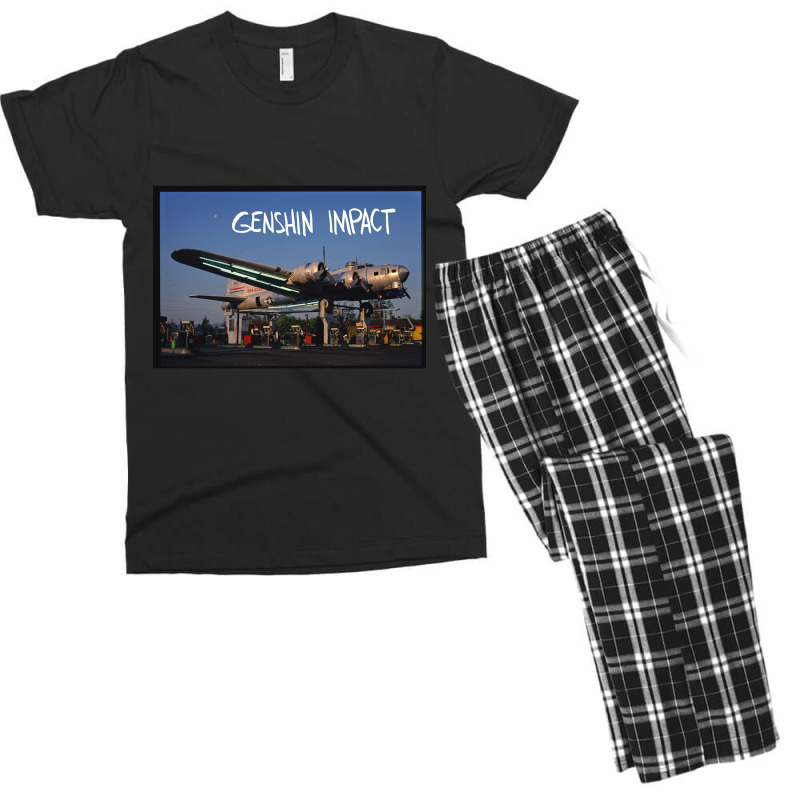 Genshin Bomber Men's T-shirt Pajama Set by Kanmosrin52 | Artistshot