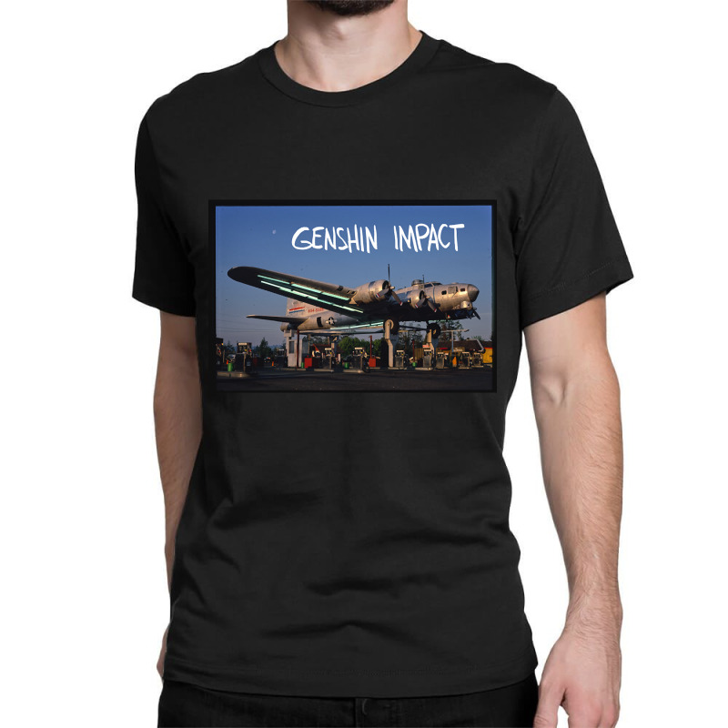 Genshin Bomber Classic T-shirt by Kanmosrin52 | Artistshot