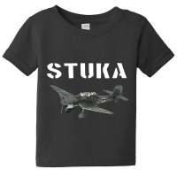 German Airforce Wwii Ju 87 Stuka Dive Bomber Plane Baby Tee | Artistshot