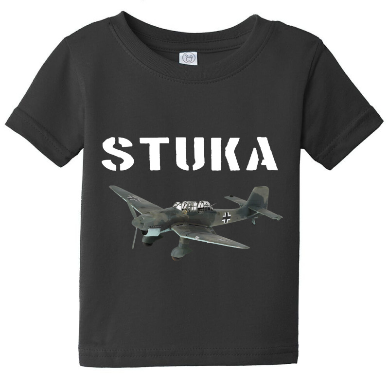 German Airforce Wwii Ju 87 Stuka Dive Bomber Plane Baby Tee by Kanmosrin52 | Artistshot