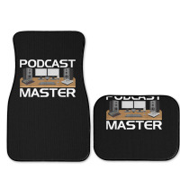 Podcast Show Equipment Usb Mixer App T Shirt For Podcasters Full Set Car Mats | Artistshot