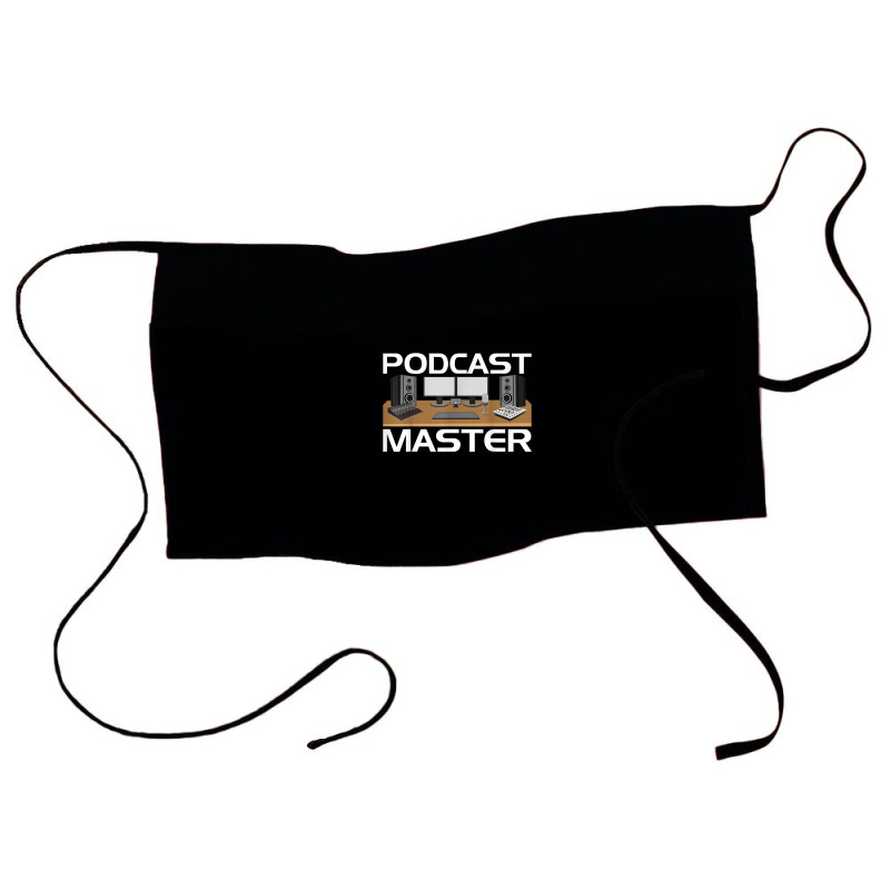 Podcast Show Equipment Usb Mixer App T Shirt For Podcasters Waist Apron by cm-arts | Artistshot