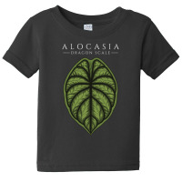 Alocasia Dragon Scale Aroid Plant Lover Anthurium Philodendron Baby Tee | Artistshot