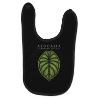 Alocasia Dragon Scale Aroid Plant Lover Anthurium Philodendron Baby Bibs | Artistshot