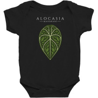 Alocasia Maharani Aroid Plant Lover Anthurium Philodendron Monstera Baby Bodysuit | Artistshot