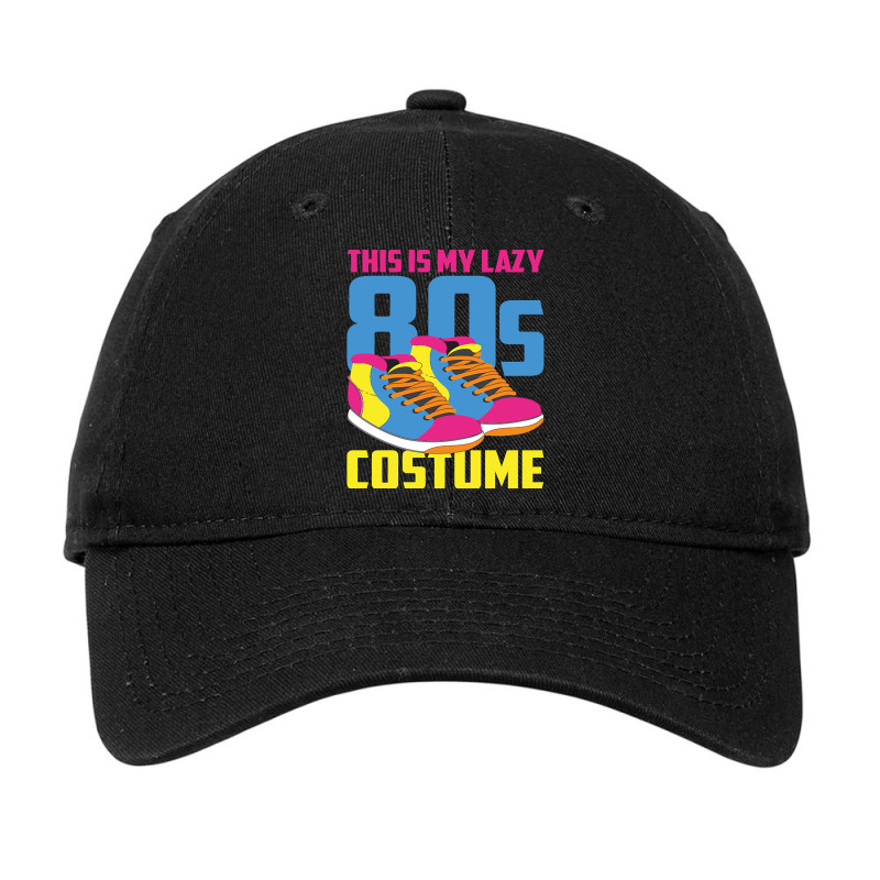 Retro 80s Lover Theme Party Lazy Costume Funny 80s Adjustable Cap | Artistshot