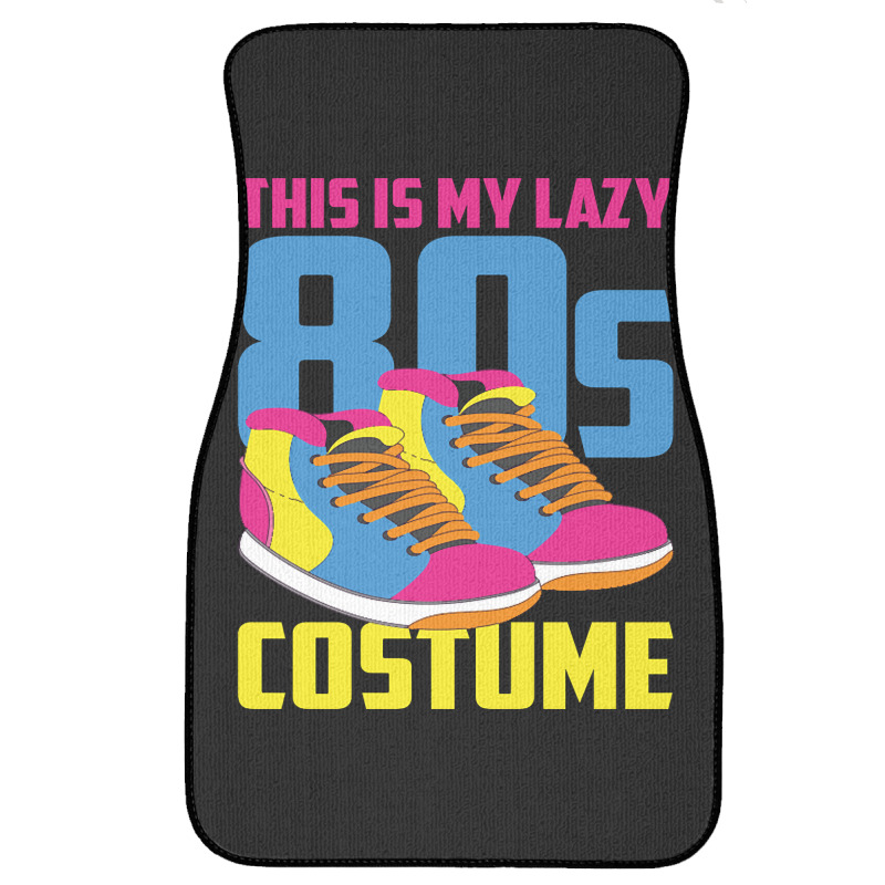 Retro 80s Lover Theme Party Lazy Costume Funny 80s Front Car Mat | Artistshot