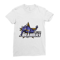 Lone Star Brahmas Ladies Fitted T-shirt | Artistshot