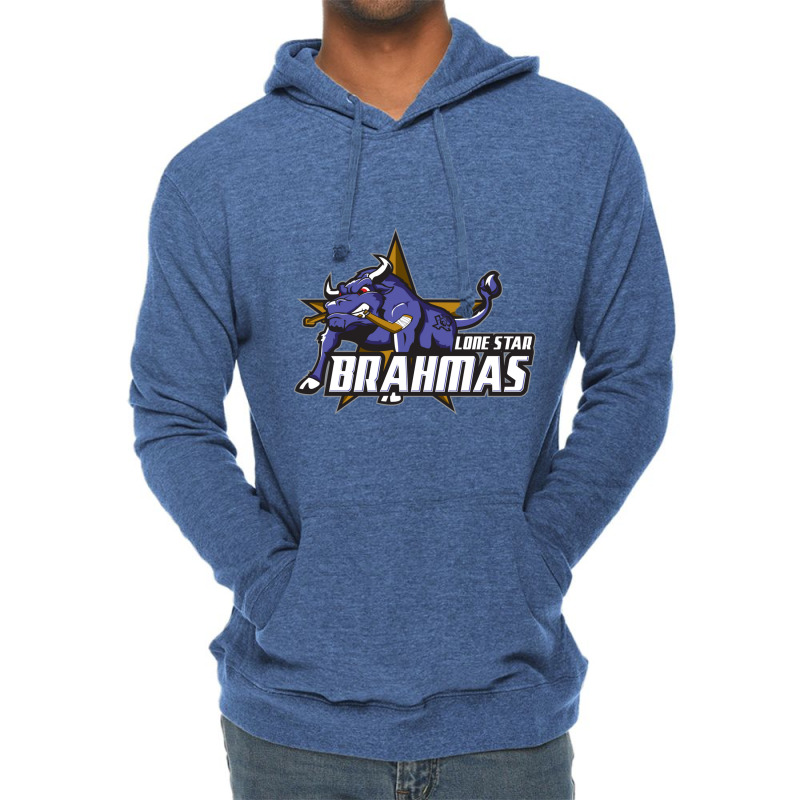 Lone Star Brahmas Lightweight Hoodie by cm-arts | Artistshot