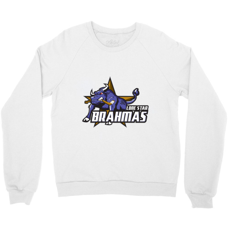 Lone Star Brahmas Crewneck Sweatshirt by cm-arts | Artistshot