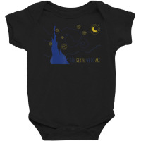 Van Gohg Starry Night Tshirt. Till Death We Do Art Baby Bodysuit | Artistshot