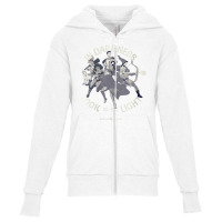 Womens Dungeons & Dragons In Darkness Look To The Light V-neck Youth Zipper Hoodie | Artistshot