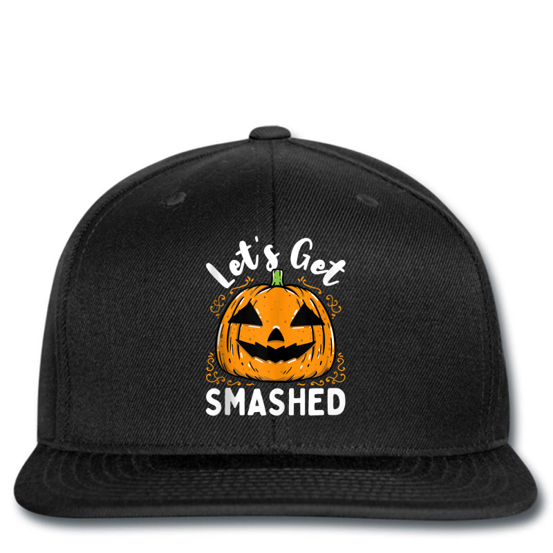 Lets Get Smashed Funny Pumpkin Halloween Drinking Costume Tank Top Printed hat by cm-arts | Artistshot