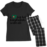 I Love My Hot Bangladeshi Wife I Love My Hot Bangladeshi Bf Soulmate Women's Pajamas Set | Artistshot