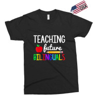 Teaching Future Bilinguals Spanish Teachers Back To School Exclusive T-shirt | Artistshot