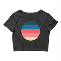 Retro Circle 9 Crop Top | Artistshot