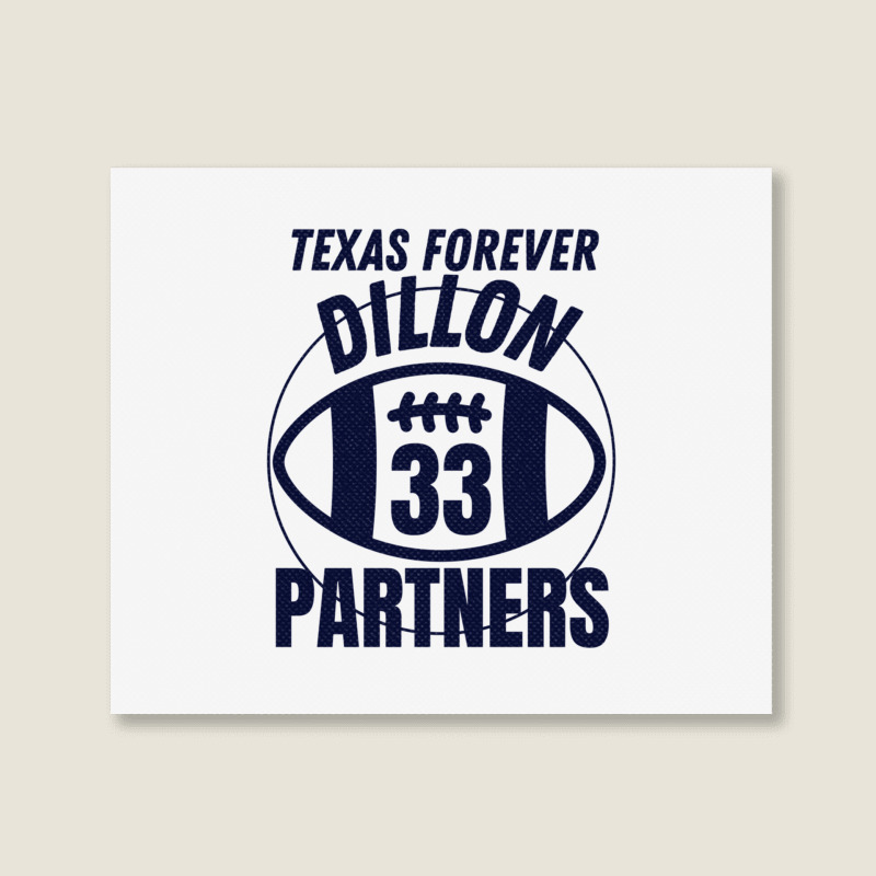 Tim Dillon-texas Faooball Active Landscape Canvas Print | Artistshot