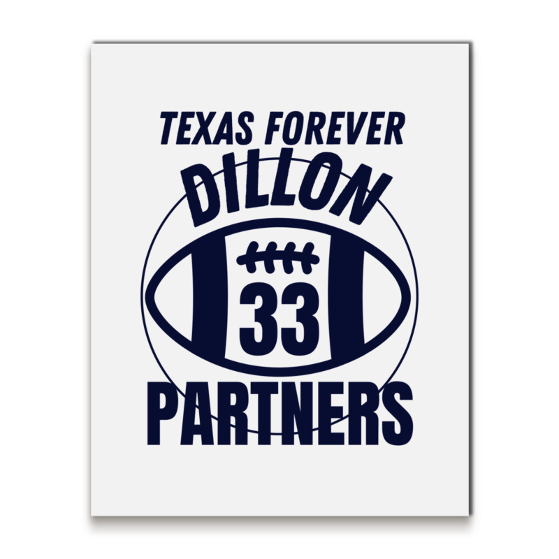 Tim Dillon-texas Faooball Active Metal Print Vertical | Artistshot