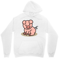 Sitting Pig Unisex Hoodie | Artistshot