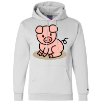 Sitting Pig Champion Hoodie | Artistshot