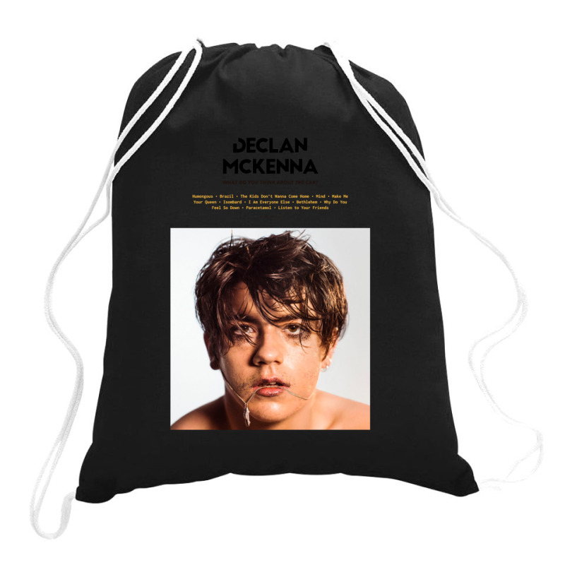 Declan Mckenna   Zeros (2020) Music Album Cover Drawstring Bags | Artistshot