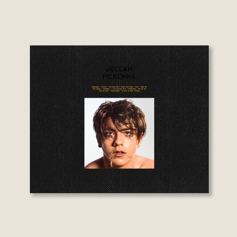 Declan Mckenna   Zeros (2020) Music Album Cover Landscape Canvas Print | Artistshot