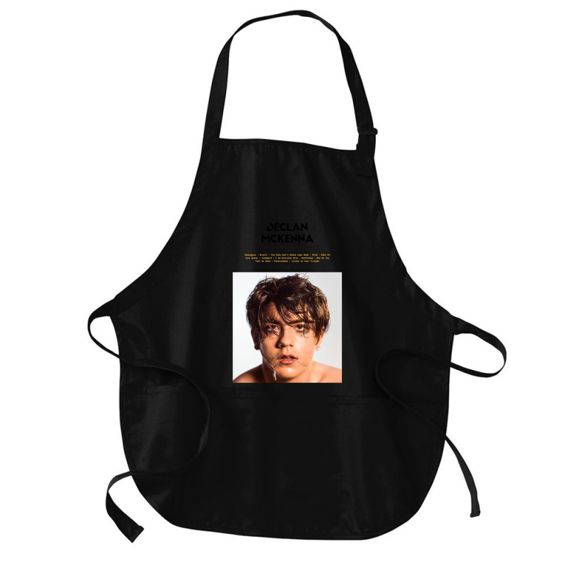 Declan Mckenna   Zeros (2020) Music Album Cover Medium-length Apron | Artistshot