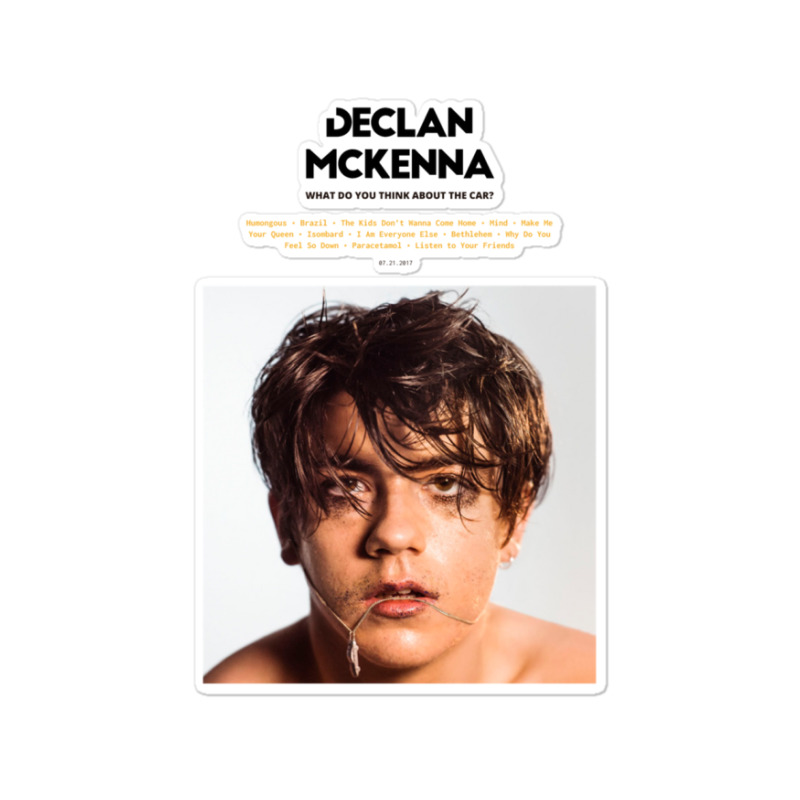 Declan Mckenna   Zeros (2020) Music Album Cover Sticker | Artistshot