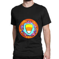 Candy Corn Pop Classic T-shirt | Artistshot