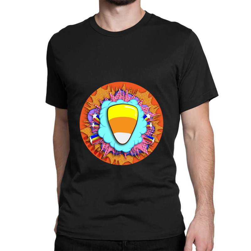 Candy Corn Pop Classic T-shirt | Artistshot